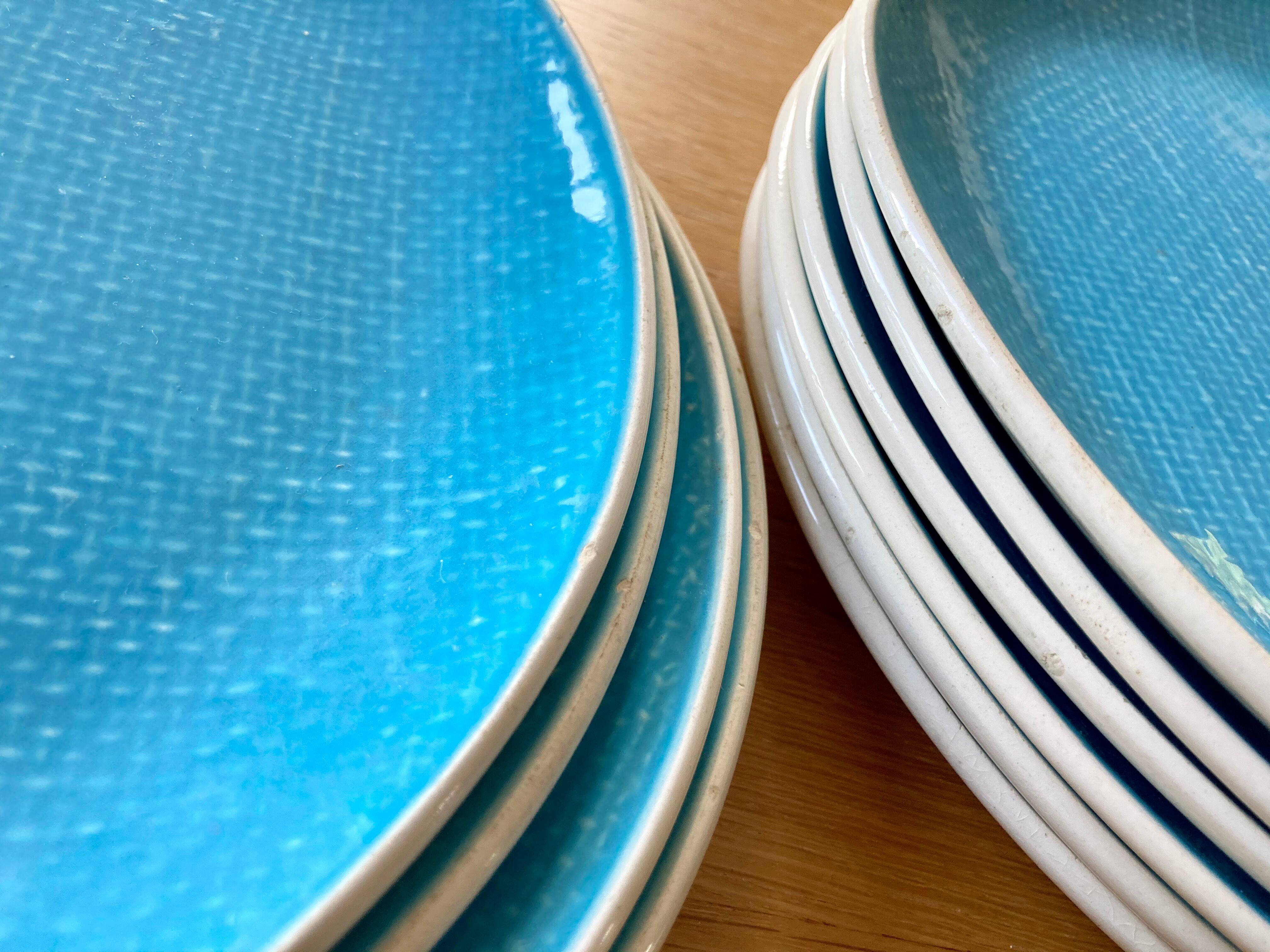 10 Salins Deauville plates