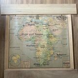 Old map Political Africa - n°17 and 17 bis by Vidal Lablache