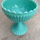 Opaline sugar bowl