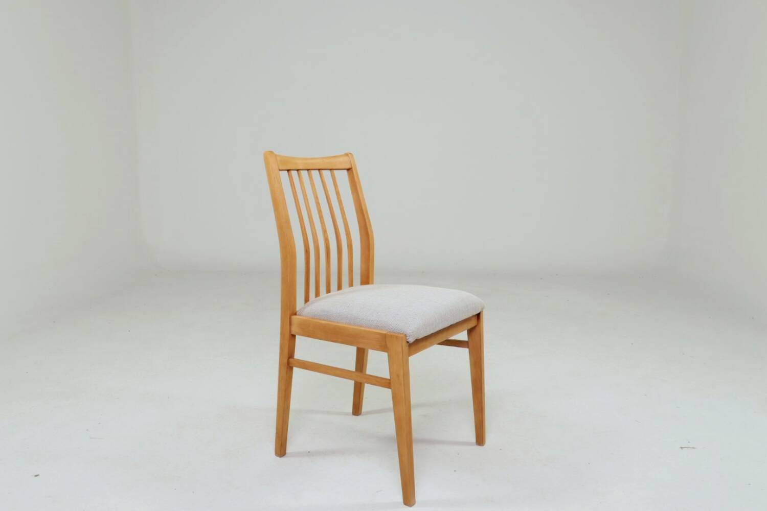 Scandinavian heritage herringbone dining chairs