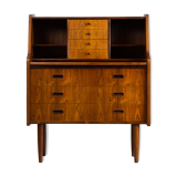 Danish midcentury rosewood secretaire, 1960s
