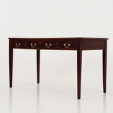 Mahogany desk scandinavian design of the 70s