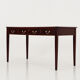 Mahogany desk scandinavian design of the 70s