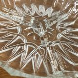 Cut glass aperitif cake dish