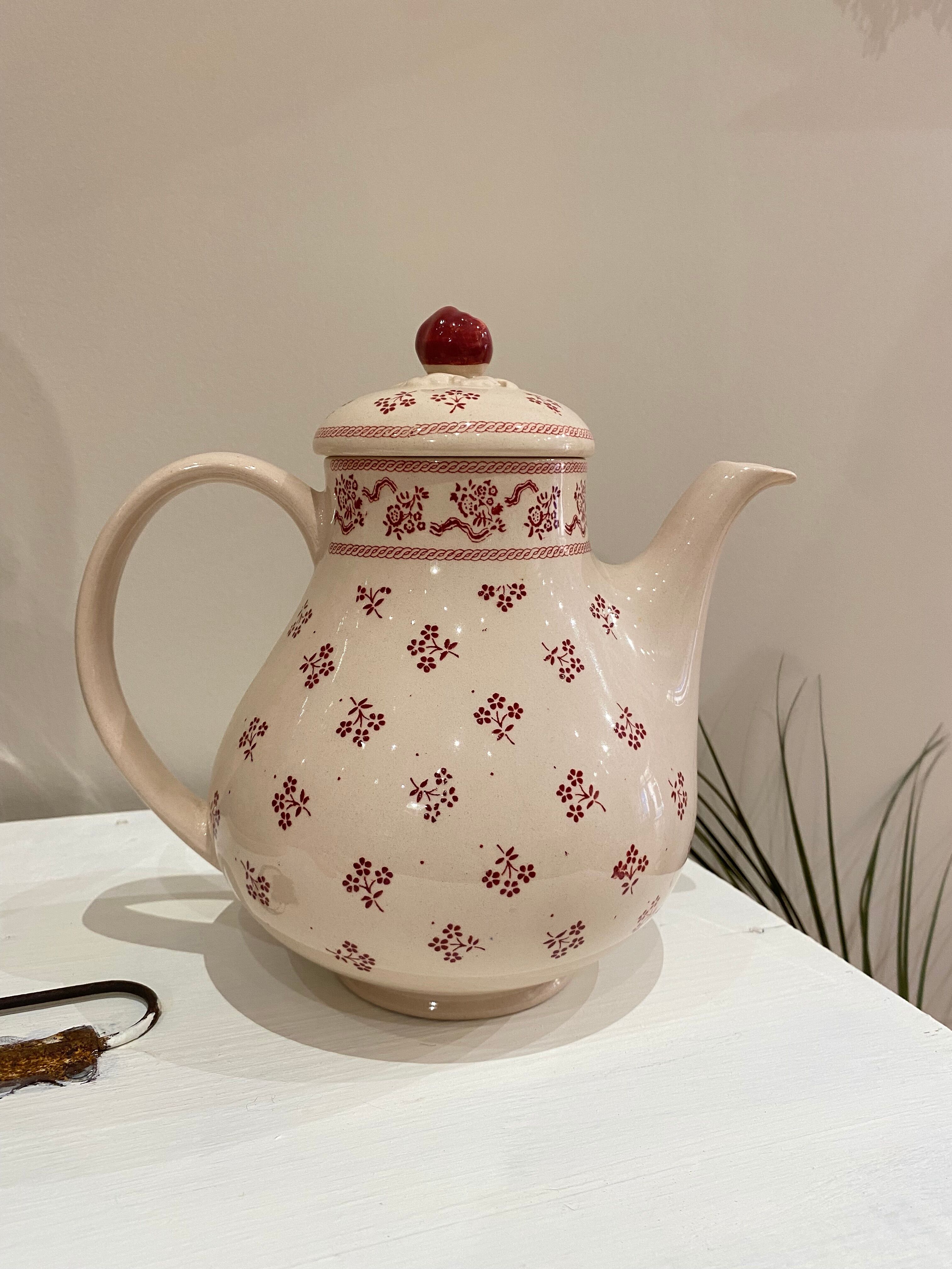 Johnson Brothers Pink Flowers Teapot