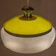 Suspension Space Age Blanche et Jaune