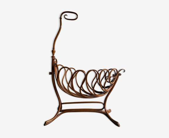 Berceau A Bascule Ancien Lit Bebe Ou Bercelonnette En Bois Kohn 1900 Selency Berceau A Bascule Ancien Lit Bebe Ou Bercelonnette En Bois Kohn 1900 Selency