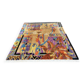 Modern rug signed nini ferrucci 240x205 cm
