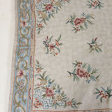 Topstitched kashmiri rugs carpet 182,3 x 119.3 cm