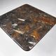 Petite table basse vintage fossilisée, années 1970