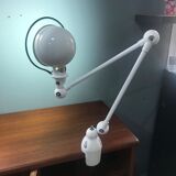 Jieldé desk lamp 2 arms 40cm white original Jean Louis Domecq vintage