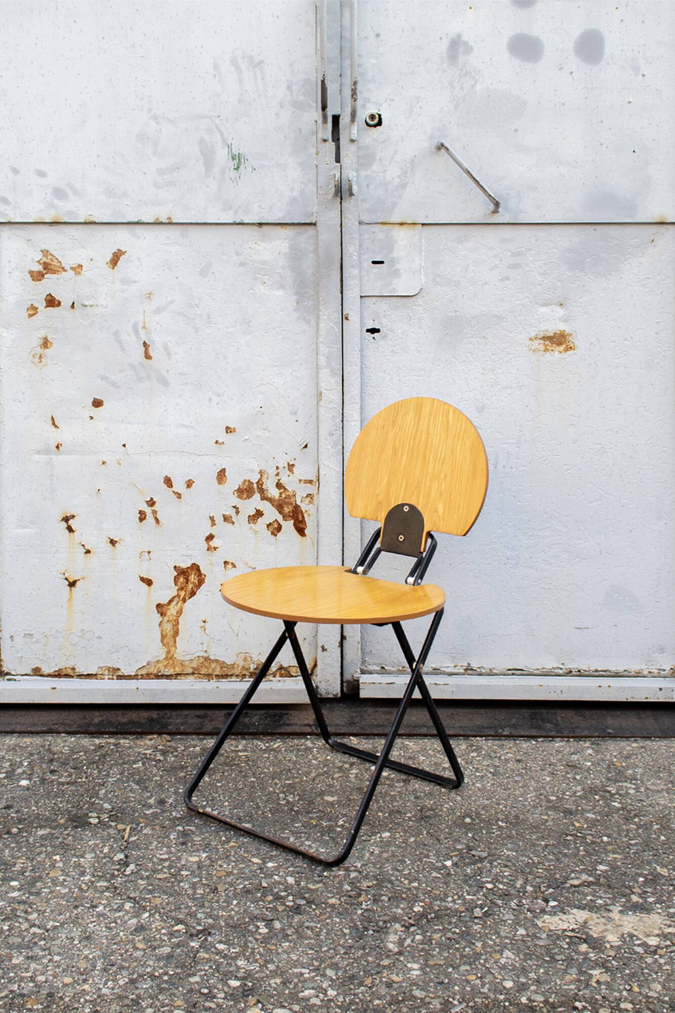 Sedia pieghevole da viaggio Anni '70