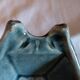 Enamelled ceramic pocket emptier signed Michel Delmotte