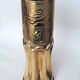 Bronze Vase - Hairy Crafts of World War 1 - Shell Casing Decorated Pink