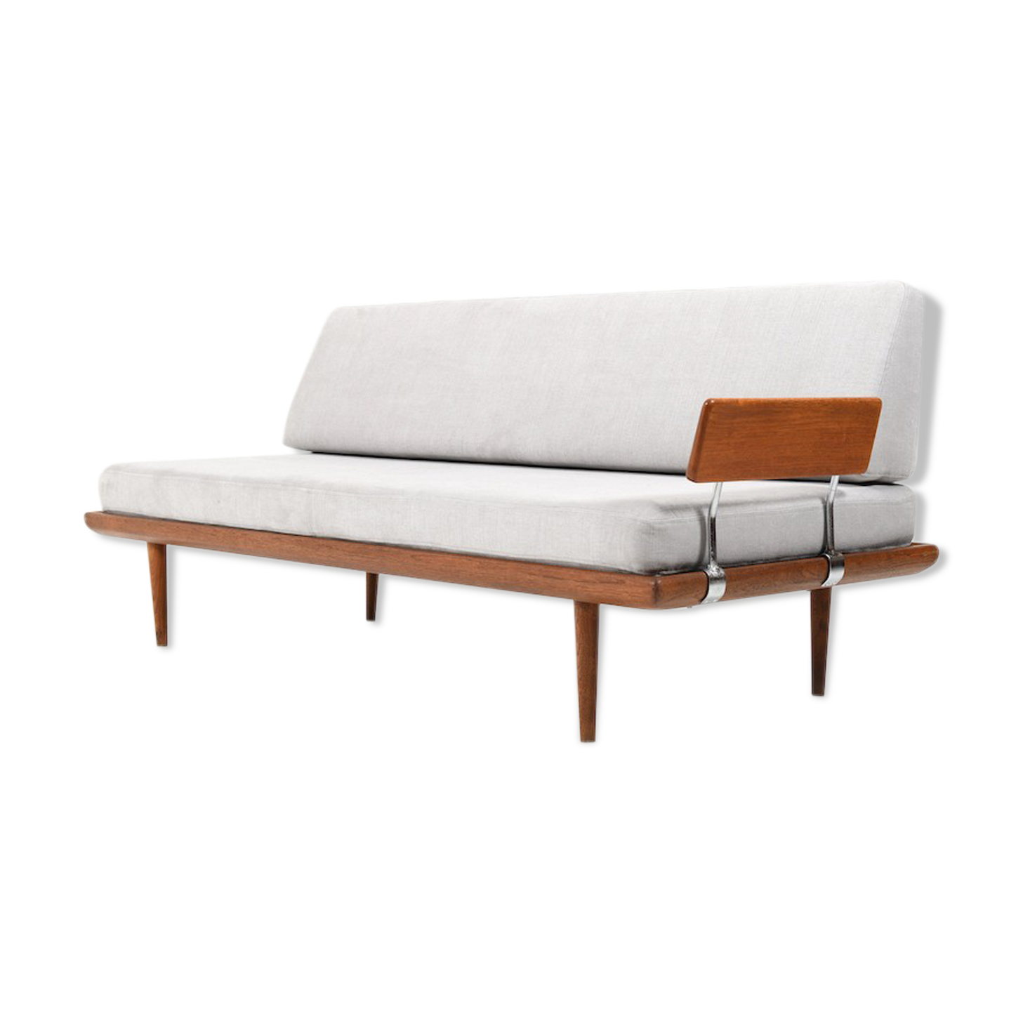 Daybed 'Minerva' en teck de Peter Hvidt - Orla Mølgaard Nielsen
