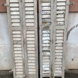 Louvered folding shutter