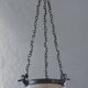 Suspension / alabaster ceiling light from the early 20th century, Denmark, Art Nouveau, 1900