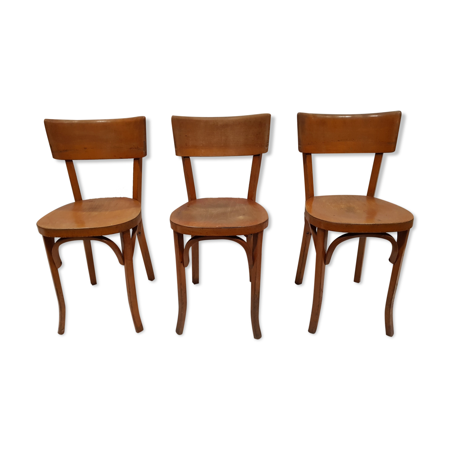 Three Baumann chairs from the 1950s
