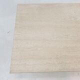 Italian Travertine Coffee Table, 1980's
