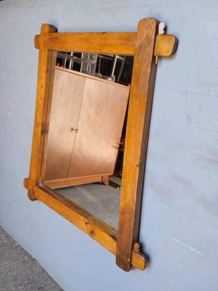 Brutalist mirror 1950