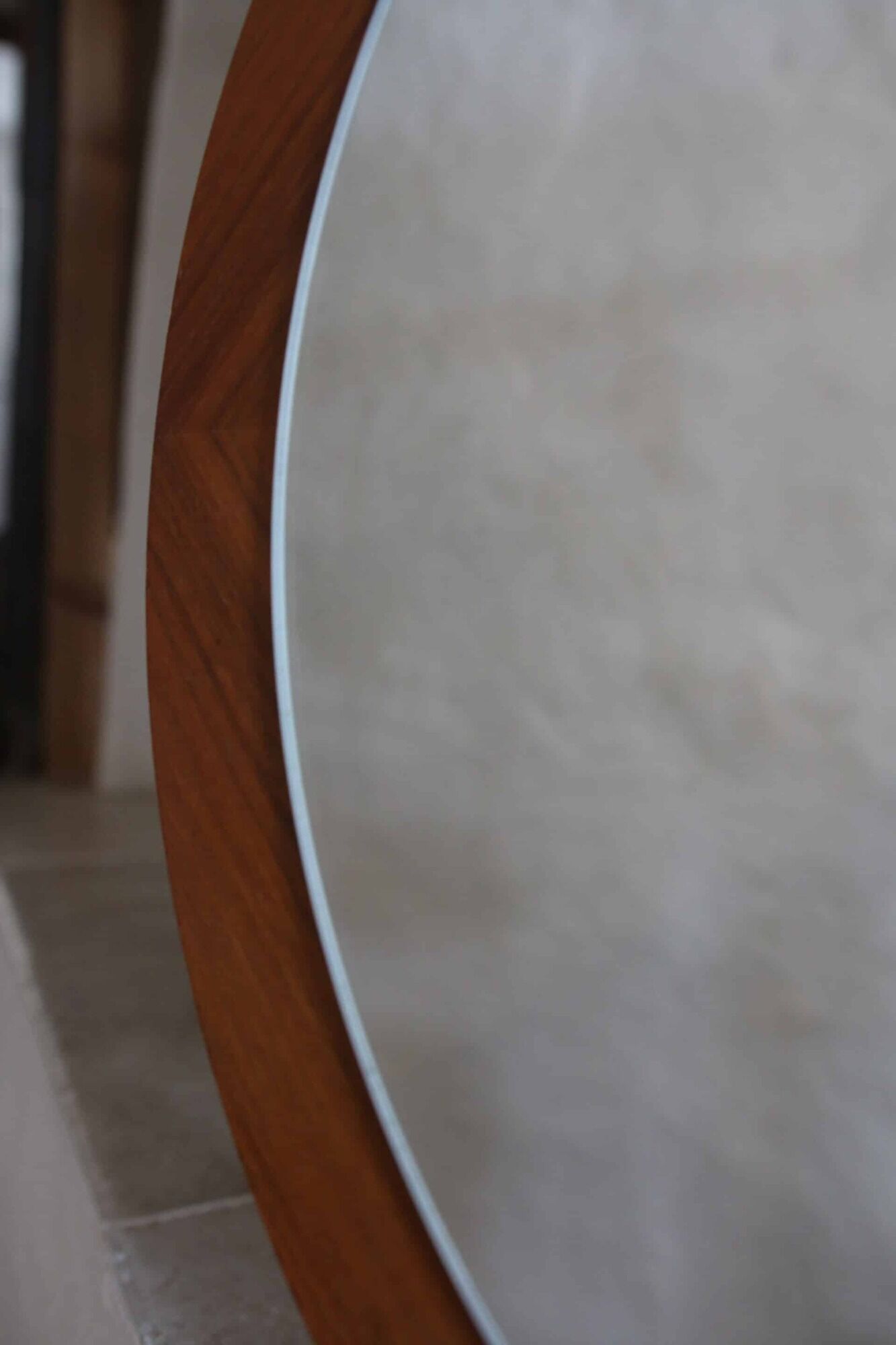 Vintage Scandinavian design mirror, 1960s