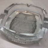Owl ashtray in Arques crystal