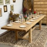 Farmhouse table with 2 extensions
