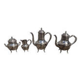Silver-plated tea and coffee service