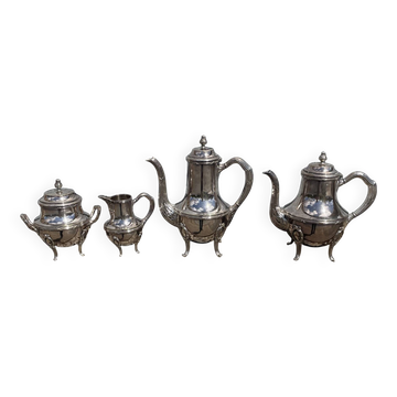 Silver-plated tea and coffee service