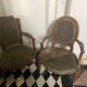 2 Louis XVI style armchairs