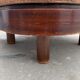 Ceramic coffee table signed Roger Capron and wood, Mambo model of the 1970s