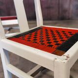 Pair of chairs Cruege reconstruction 1950