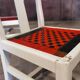 Paire de chaises Cruege reconstruction 1950