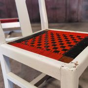 Pair of chairs Cruege reconstruction 1950