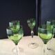 5 Blown Glass Liqueur Glasses