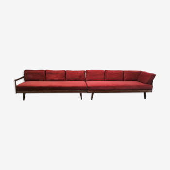 Scandinavian modular sofa 1950s