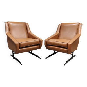 2 fauteuils vintage en