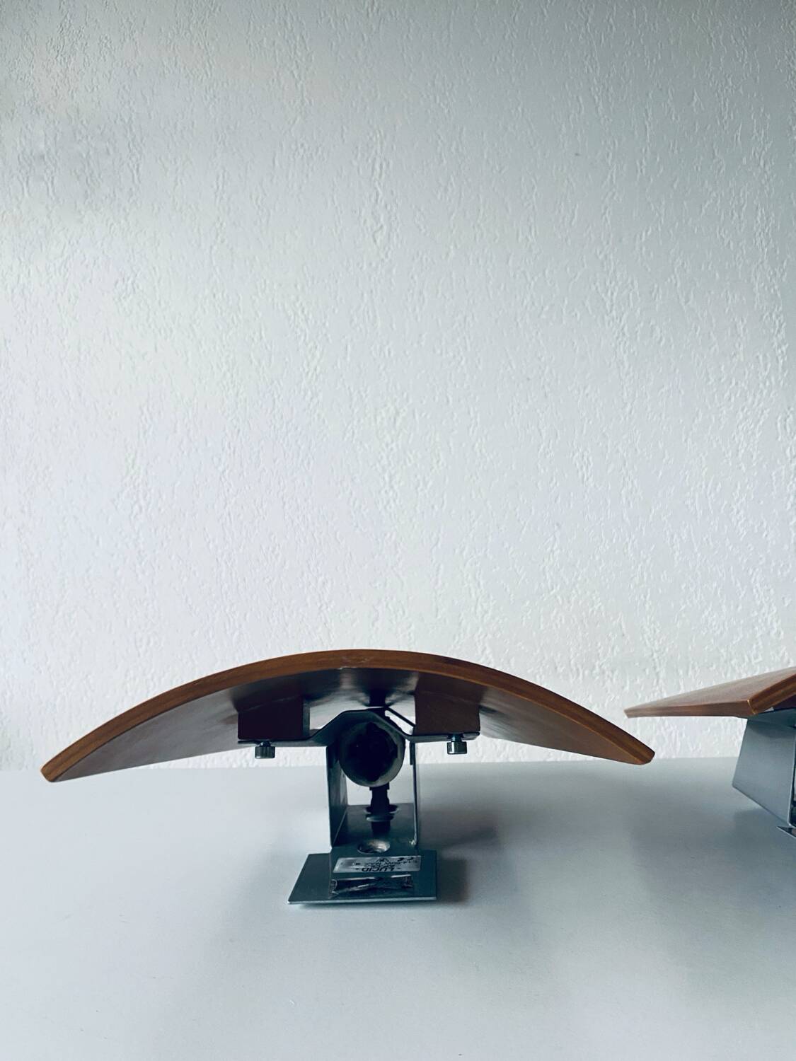 Pair of Lucid designer wall lights