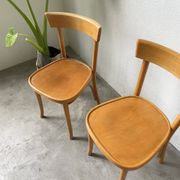 Set de trois chaises bistrot