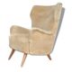 Chair Danish organic wingback chairs of the 50s/60s vintage