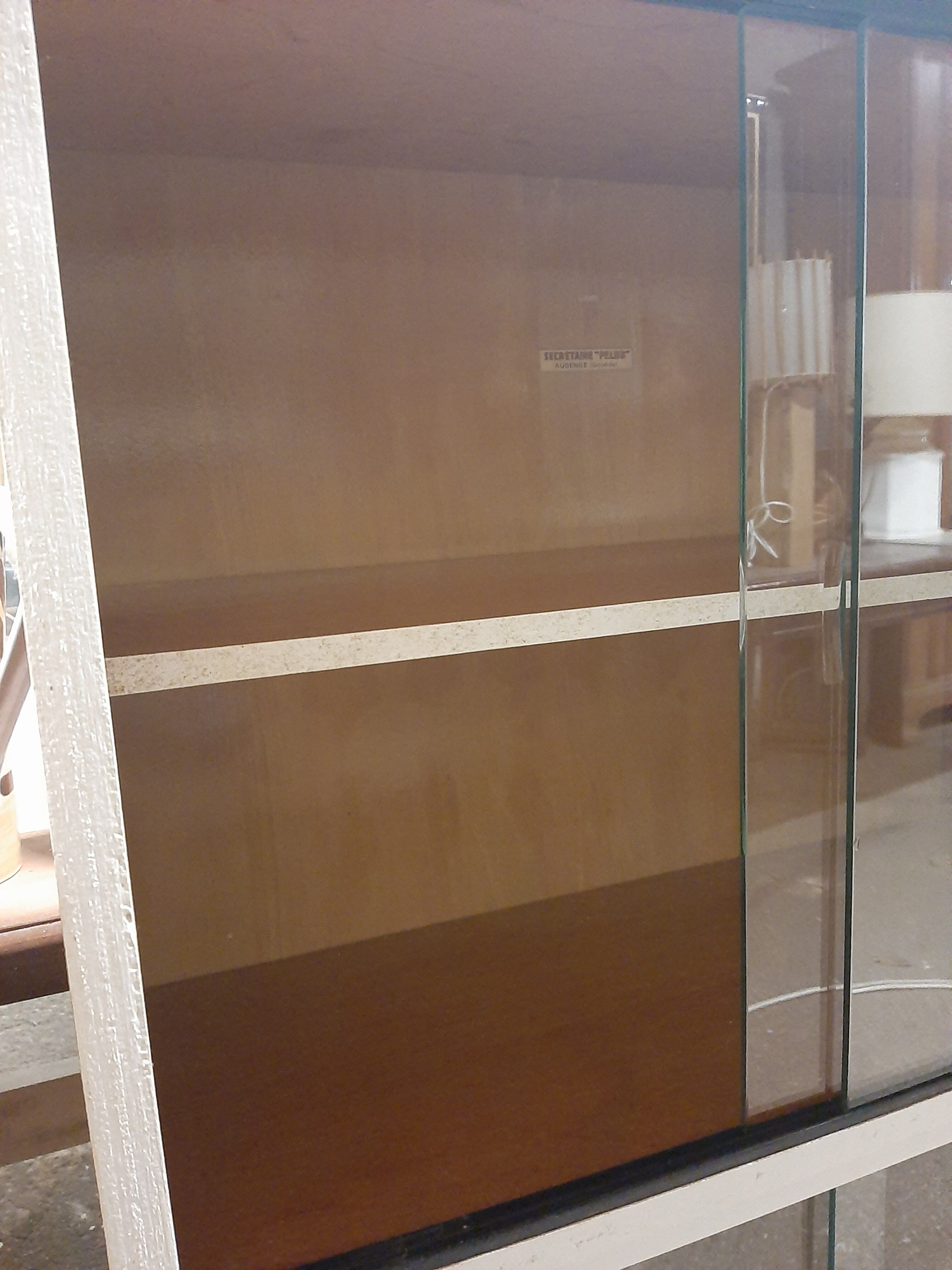 Vintage oak showcase