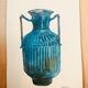 Signed watercolor and ink painting Vase Wabi Sabi collection China