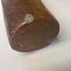 Antique grey stoneware bottle