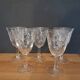 5 water or wine glasses enghien luminarc 50s