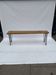Industrial Bench Hairpin Legs Scaffolding Wood Midcentury Modern 1980s