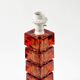 Large Mid Century Scandinavian Glass & Brass Table Lamp By Carl Fagerlund For Orrefors, Sweden, 1960