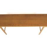Scandinavian oak console, Edsbyverken, Sweden, 1960