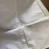 Cotton pillowcase with monogram MR