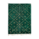 Tapis marocain moderne vert