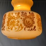 Retro opaline suspension